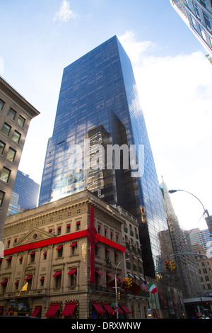 Cartier Store Front, la Fifth Avenue, New York Foto Stock