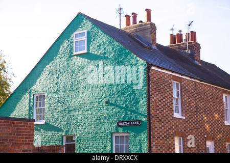 Una casa a schiera a Gerico, North Oxford Foto Stock