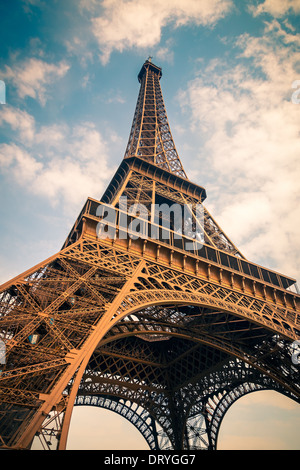 Torre Eiffel Foto Stock