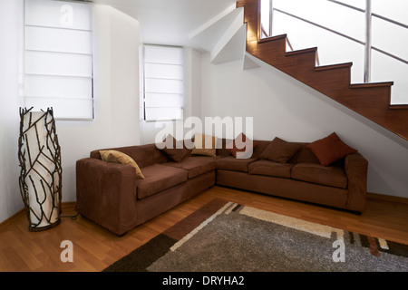 Interior Design serie: Soggiorno moderno Foto Stock