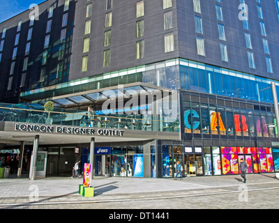 Il London Designer Outlet, Wembley, London Borough of Brent, London, England, Regno Unito Foto Stock