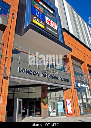 Il London Designer Outlet, Wembley, London Borough of Brent, London, England, Regno Unito Foto Stock