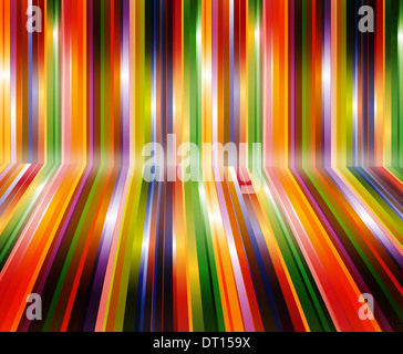 Colorate luci festive Foto Stock