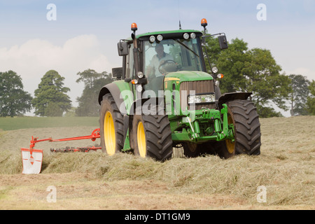 Fienagione vicino al Richmond North Yorkshire Foto Stock