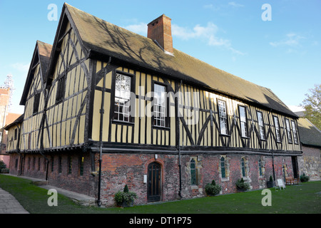 Il Merchant Adventurers' Hall, un medievale Guildhall, York, Yorkshire, Inghilterra, Regno Unito, Europa Foto Stock