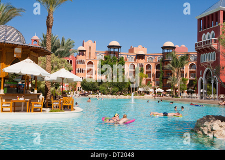 Grand Hotel Resort di Hurghada Egitto. Foto Stock