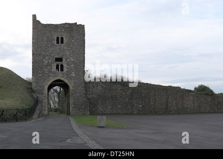 Colton del gate del castello di Dover Foto Stock