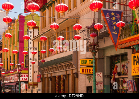 China Town,Grant Avenue,San Francisco, California, Stati Uniti d'America Foto Stock