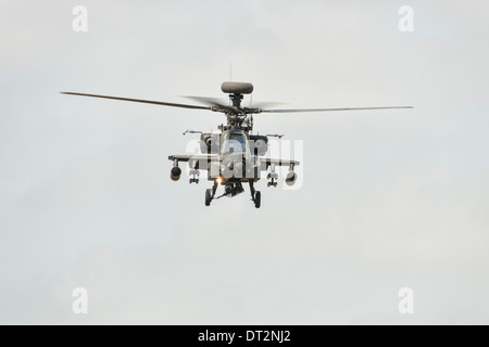 Boeing Westland Apache AH.1 Elicottero del British Army Air Corps visualizza a 2013 Royal International Air Tattoo Foto Stock