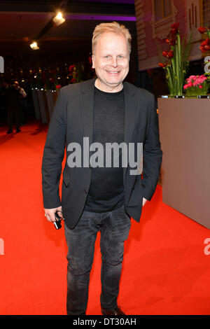 Berlino, Germania. Il 6 febbraio 2014. Groenemeyer Herbert Grönemeyer al premieren parte del Grand Hotel di Budapest durante la 64a Berlino annuale Festival Internazionale del Film aka Berlinale a Berlinalepalast a Berlino, Germania, il 06 febbraio 2014 Credit: dpa picture alliance/Alamy Live News Foto Stock