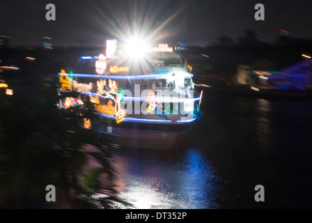 Parata annuale delle barche, Pompano Beach in Florida. Foto Stock