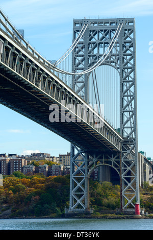 George Washington Bridge, New York Foto Stock