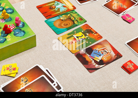 Dixit carte da gioco Foto Stock