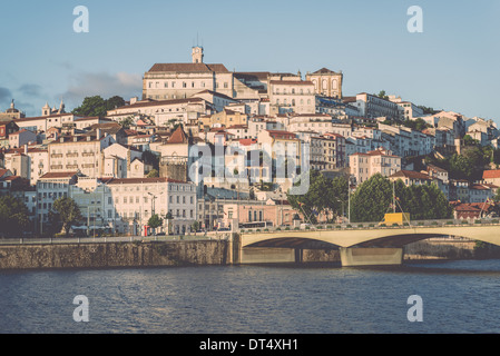 Vista di Coimbra, Portogallo Foto Stock