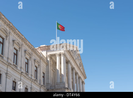 Edificio del Parlamento europeo a Lisbona, Portogallo Foto Stock