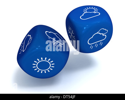 Previsioni meteo Foto Stock
