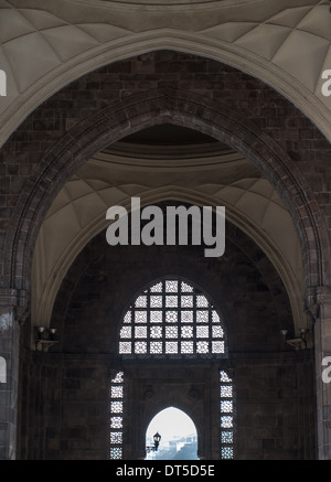 Gateway of India archi interni dettagli Foto Stock