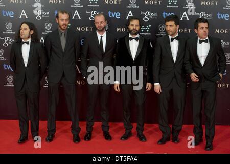 Madrid, Spagna. Il 9 febbraio, 2014. Fernando Franco assiste Goya Cinema Awards 2014 presso il Centro de Congresos Príncipe Felipe il 9 febbraio 2014 a Madrid, Spagna Credit: Jack Abuin/ZUMAPRESS.com/Alamy Live News Foto Stock