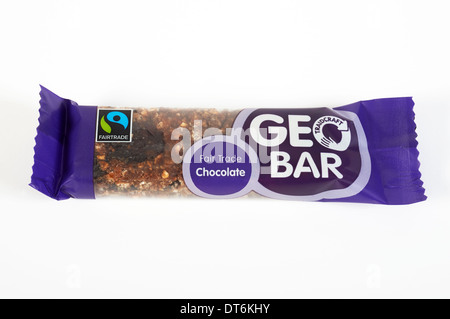Tradecraft Fair trade chocolate bar Geo Foto Stock