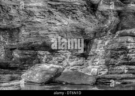 Ricketts Glen porti Glens Area Naturale, un cittadino monumento naturale, Adams cade Foto Stock