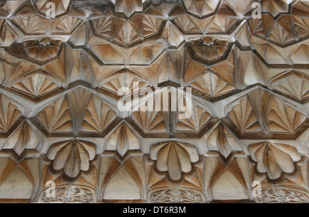 Medievale ornamento di marmo Foto Stock
