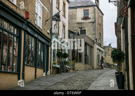 Catherine Hill, Frome, Somerset, Inghilterra, Regno Unito Foto Stock