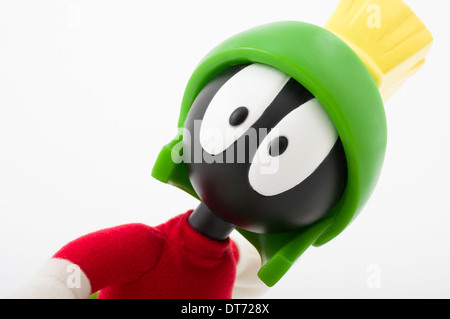 Marvin Il marziano una Looney Tunes cartoon personaggio giocattolo per bambini è Foto Stock