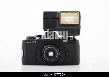 Pentax auto 110 Videocamera SLR utilizzando compact 110 film