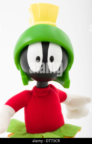 Marvin Il marziano una Looney Tunes cartoon personaggio giocattolo per bambini è Foto Stock