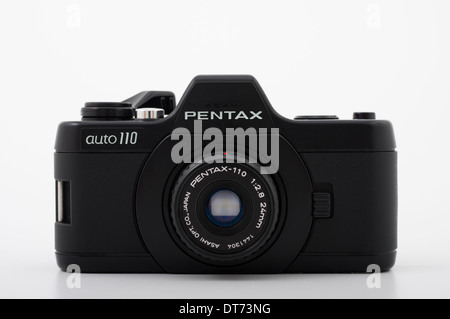 Pentax auto 110 Videocamera SLR utilizzando compact 110 film