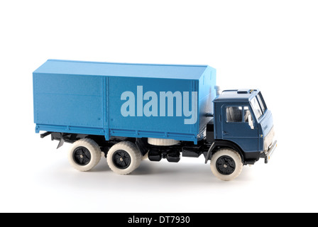 Raccolta modello in scala del carrello su uno sfondo luminoso Foto Stock