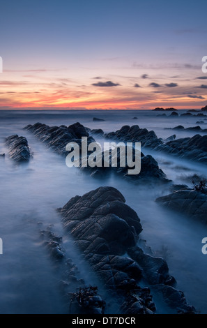 Hartland Quay, Devon, Regno Unito Foto Stock