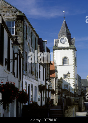 Giubileo Clock Tower, South Queensferry Foto Stock