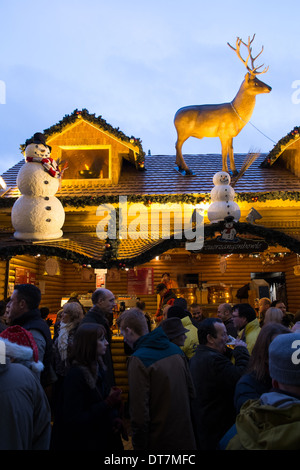 Birmingham Frankfurt Mercatino di Natale 2013 Foto Stock