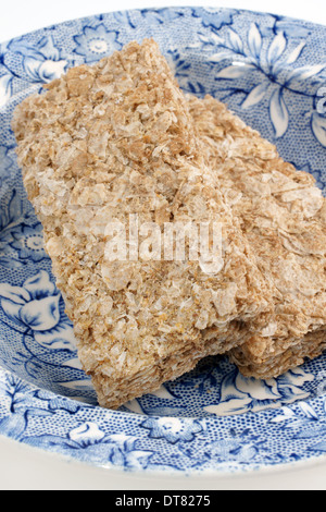 Biscotti di frumento Cereali per la prima colazione Foto Stock