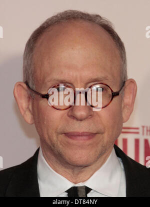 Londra, UK, 11 febbraio 2014 Bob Balaban arriva in UK Premiere di 'i monumenti uomini'' all'Odeon Leicester Square foto: MRP Credito: MRP/Alamy Live News Foto Stock