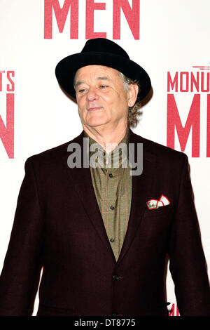 Londra, Regno Unito. Xi Febbraio 2014. Bill Murray assiste i monumenti uomini Premiereat l' Odeon Square Londra.11 febbraio 2014 Credit: Peter Phillips/Alamy Live News Foto Stock