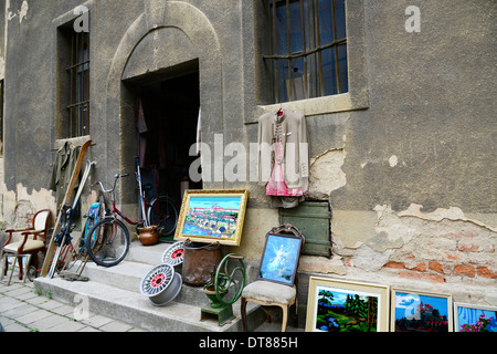 Terizen Terezin Ghetto Ebraico Repubblica ceca II Guerra Mondiale Nazi Foto Stock