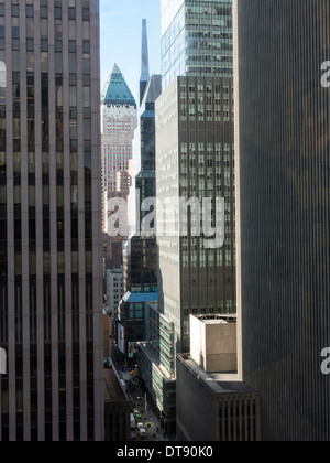 In tutto il mondo Plaza top da Midtown, New York Foto Stock