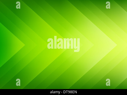 Abstract eco-green sfondo frecce Foto Stock