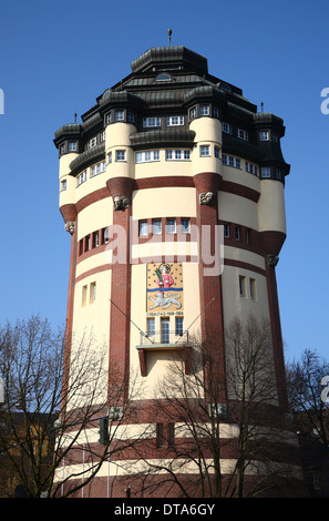 Mönchengladbach, Wasserturm an der Viersener Straße, (Neuer Wasserturm) Foto Stock