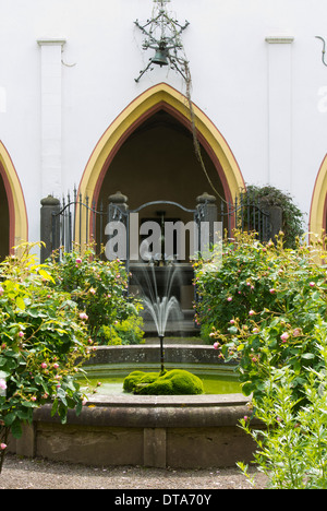 Rommersdorf bei Gladbach, Badia, Prämonstratenserkloster Foto Stock