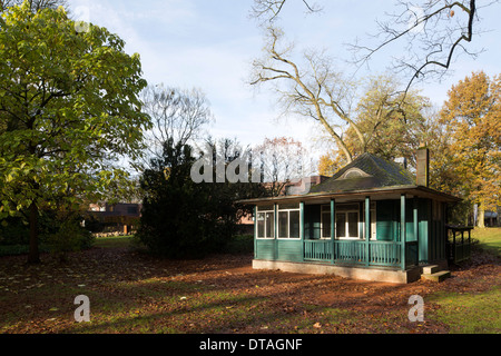 Krefeld, Museen Haus Lange und Haus esteri, Garten Foto Stock