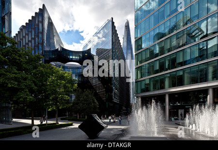 Londra, più Londra Büro u Geschäftshäuser westlich der MUNICIPIO Foto Stock