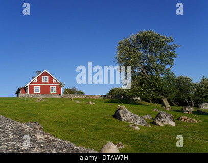 Casa a hanö, Blekinge, Svezia Foto Stock