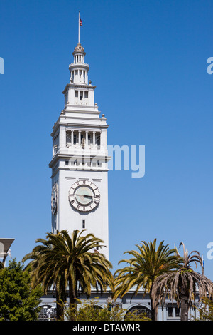 Ferry Building, San Francisco, California Foto Stock