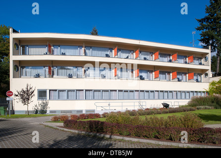 Wroclaw, Polonia, house 31 di Werkbundsiedlung Wroclaw WUWA ( ) Foto Stock