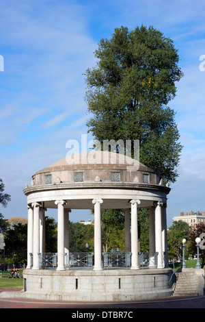 Il Parkman Bandstand a Boston Common, Boston, Stati Uniti d'America Foto Stock