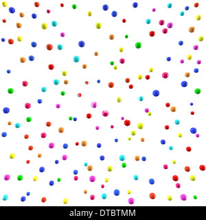 Seamless texture da abstract allegro sfere Foto Stock