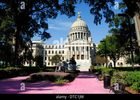 La Mississippi State Capitol Building a Jackson, in Mississippi, Foto Stock